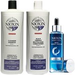 Ficha técnica e caractérísticas do produto Nioxin Hair System 5 Sh + Cond 1000ml + Night Density Rescue