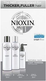 Ficha técnica e caractérísticas do produto Nioxin Kit Tratamento Para Afinamento Do Cabelo 1 300ml
