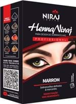 Ficha técnica e caractérísticas do produto Niraj Henna para Sombrancelha Marron