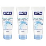 Ficha técnica e caractérísticas do produto Nivea Bath Care Esfoliante Facial 200ml - Kit com 03