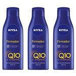 Ficha técnica e caractérísticas do produto Nivea Body Q10 + Vitamina C Loção Hidratante Firmador 200ml (Kit C/03)