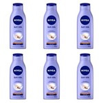 Ficha técnica e caractérísticas do produto Nivea Body Soft Milk Loção Hidratante 400ml - Kit com 06