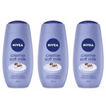 Ficha técnica e caractérísticas do produto Nivea Creme Soft Milk Sabonete Líquido 250ml - Kit com 03