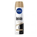 Ficha técnica e caractérísticas do produto Nivea Desodorante Aerosol Blackwhite Toque de Seda 150ml**