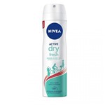 Ficha técnica e caractérísticas do produto Nivea Desodorante Aerosol Feminino Active Dry Fresh 150ml