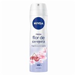 Ficha técnica e caractérísticas do produto Nivea Desodorante Aerosol Fresh Flor Cerejeira 150ml**