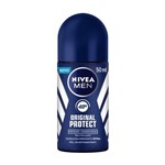Ficha técnica e caractérísticas do produto Nivea Desodorante Roll On Men Original Protect 50ML