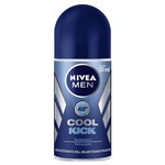 Ficha técnica e caractérísticas do produto Nivea Desodorante Rollon Masculino Cool Kick 50ml**