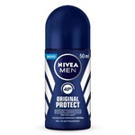 Ficha técnica e caractérísticas do produto Nivea Desodorante Rollon Masculino Protect 50ml