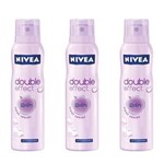 Ficha técnica e caractérísticas do produto Nivea Double Effect Violet Sense Desodorante Aerosol 150ml - Kit com 03