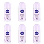 Ficha técnica e caractérísticas do produto Nivea Double Effect Violet Sense Desodorante Rollon 50ml (Kit C/06)