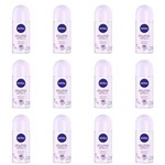 Ficha técnica e caractérísticas do produto Nivea Double Effect Violet Sense Desodorante Rollon 50ml - Kit com 12