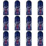 Ficha técnica e caractérísticas do produto Nivea Dry Impact Desodorante Rollon Masculino 50ml (kit C/12)