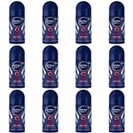 Ficha técnica e caractérísticas do produto Nivea Dry Impact Desodorante Rollon Masculino 50ml (Kit C/12)