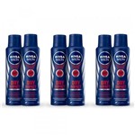 Ficha técnica e caractérísticas do produto Nivea Dry Impact Men Desodorante Aerosol 2x150ml (Kit C/03)