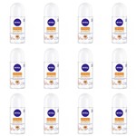 Ficha técnica e caractérísticas do produto Nivea Feminino Stress Protect Desodorante Rollon 50ml (Kit C/12)