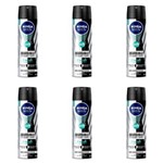 Nivea For Men Black & White Fresh Desodorante Aerosol 150ml (kit C/06)