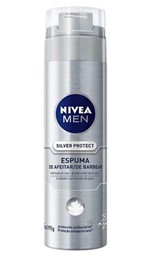 Ficha técnica e caractérísticas do produto Nivea For Men Espuma Barbear 195g Silver Protect**