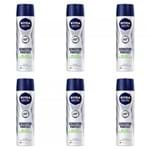 Ficha técnica e caractérísticas do produto Nivea For Men Sensitive Protect Desodorante Aerosol 150ml (Kit C/06)