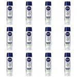 Ficha técnica e caractérísticas do produto Nivea For Men Sensitive Protect Desodorante Aerosol 150ml (Kit C/12)