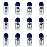 Nivea For Men Sensitive Protect Desodorante Rollon 50ml (kit C/12)