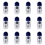 Ficha técnica e caractérísticas do produto Nivea For Men Sensitive Protect Desodorante Rollon 50ml (Kit C/12)