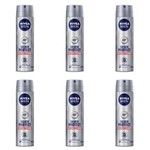 Ficha técnica e caractérísticas do produto Nivea For Men Silver Protect Desodorante Aerosol 150ml - Kit com 06