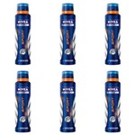 Nivea For Men Sport Desodorante Aerosol 150ml (kit C/06)