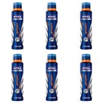 Ficha técnica e caractérísticas do produto Nivea For Men Sport Desodorante Aerosol 150ml (kit C/06)