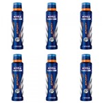 Ficha técnica e caractérísticas do produto Nivea For Men Sport Desodorante Aerosol 150ml (Kit C/06)