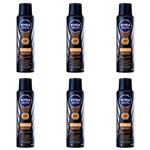 Nivea For Men Stress Protect Desodorante Aerosol 150ml (kit C/06)