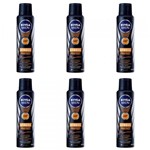 Ficha técnica e caractérísticas do produto Nivea For Men Stress Protect Desodorante Aerosol 150ml (Kit C/06)