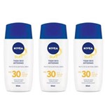 Ficha técnica e caractérísticas do produto Nivea Fps30 Protetor Solar Facial 50ml - Kit com 03