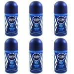 Nivea Fresh Active Desodorante Rollon Masculino 50ml (kit C/06)