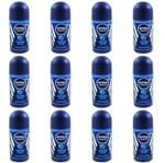 Ficha técnica e caractérísticas do produto Nivea Fresh Active Desodorante Rollon Masculino 50ml (Kit C/12)