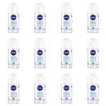 Nivea Fresh Natural Desodorante Rollon 50ml (kit C/12)