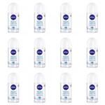 Ficha técnica e caractérísticas do produto Nivea Fresh Natural Desodorante Rollon 50ml (Kit C/12)