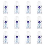 Ficha técnica e caractérísticas do produto Nivea Fresh Natural Desodorante Rollon 50ml - Kit com 12