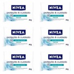 Ficha técnica e caractérísticas do produto Nivea Fresh Sabonete Antibacteriano 85g - Kit com 06