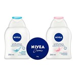 Ficha técnica e caractérísticas do produto Nivea Hidratação e Cuidados Íntimos Kit Creme Hidratante + Sabonete Íntimo