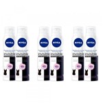 Ficha técnica e caractérísticas do produto Nivea Invisible Black White Desodorante Aerosol Feminino 2x150ml (Kit C/03)