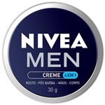 Ficha técnica e caractérísticas do produto Nivea Men Creme 4 em 1 Ideal para Rosto Pós Barba Mãos Corpo 30g