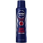 Ficha técnica e caractérísticas do produto Nivea Men Desodorante Dry Impact 48H - Aerosol 150ml