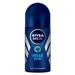 Ficha técnica e caractérísticas do produto Nivea Men Desodorante Fresh Active 48H - Roll On 50ml