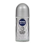 Ficha técnica e caractérísticas do produto Nivea Men Desodorante Silver Protect 48H - Roll On 50ml