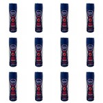 Nivea Men Dry Impact Plus Desodorante Aerosol 150ml (kit C/12)