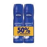 Ficha técnica e caractérísticas do produto Nivea Protect Care Desodorante Aerosol 2x150ml