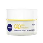 Ficha técnica e caractérísticas do produto Nivea Q10 Plus Antissinais FPS 15 Creme Facial Dia para Pele Mista a Oleosa 52g