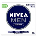 Ficha técnica e caractérísticas do produto Nivea Sabonete Hidratante Sensitive 3em1 90gramas**