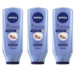 Ficha técnica e caractérísticas do produto Nivea Soft Milk Creme Hidratante P/ Banho 250ml (Kit C/03)